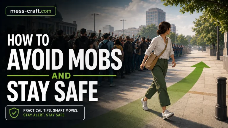 Avoid Mobs and Stay Safe in Crowds Messcraft