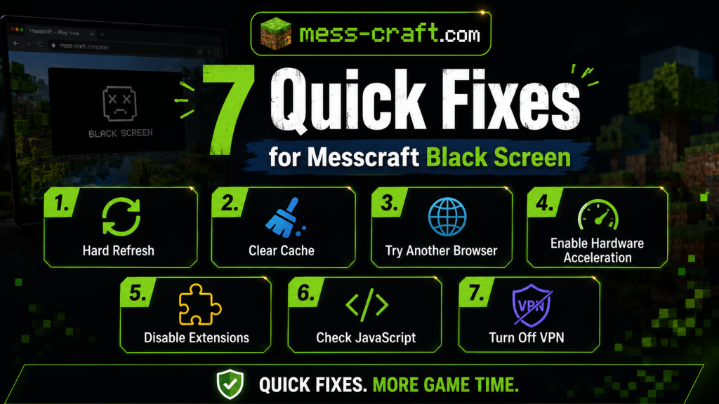 7 QUICK Fixes For Black Screen 