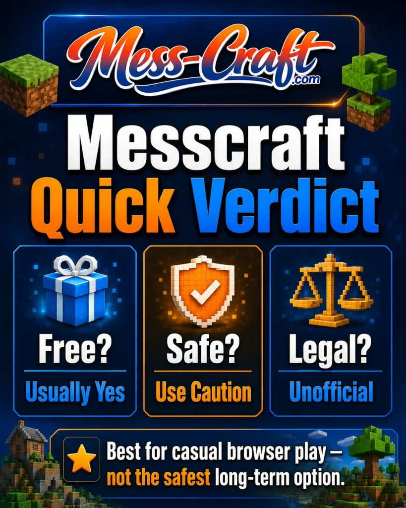 Messcraft Quick Verdict