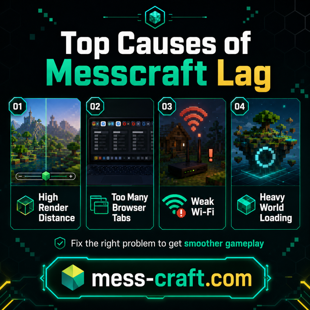 Top causes of messcraft lag