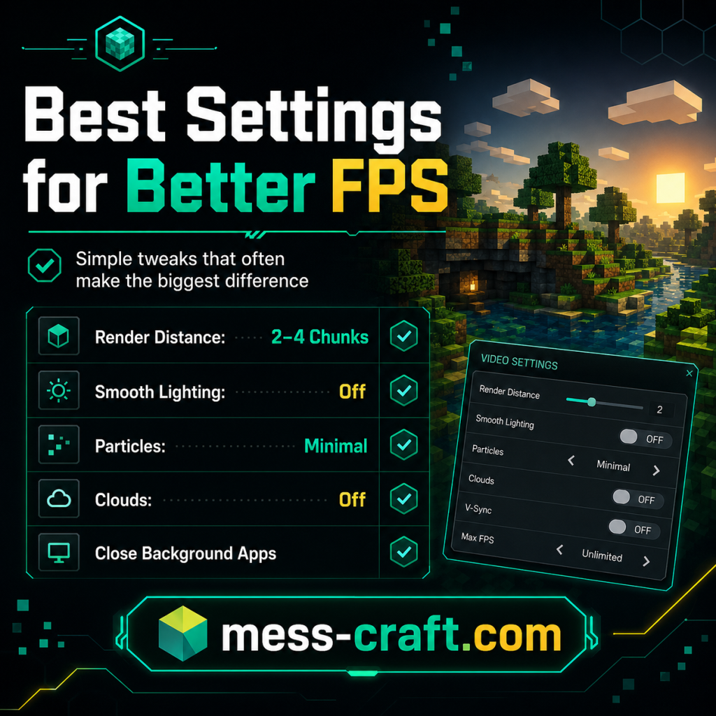 Best Settings for Better FPS