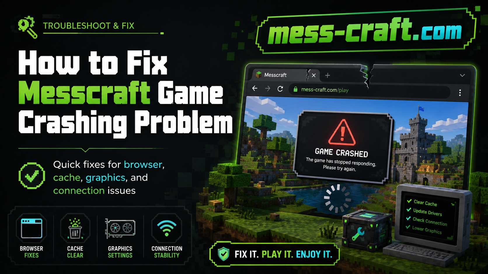 Fix Messcraft Game Crashing Problem
