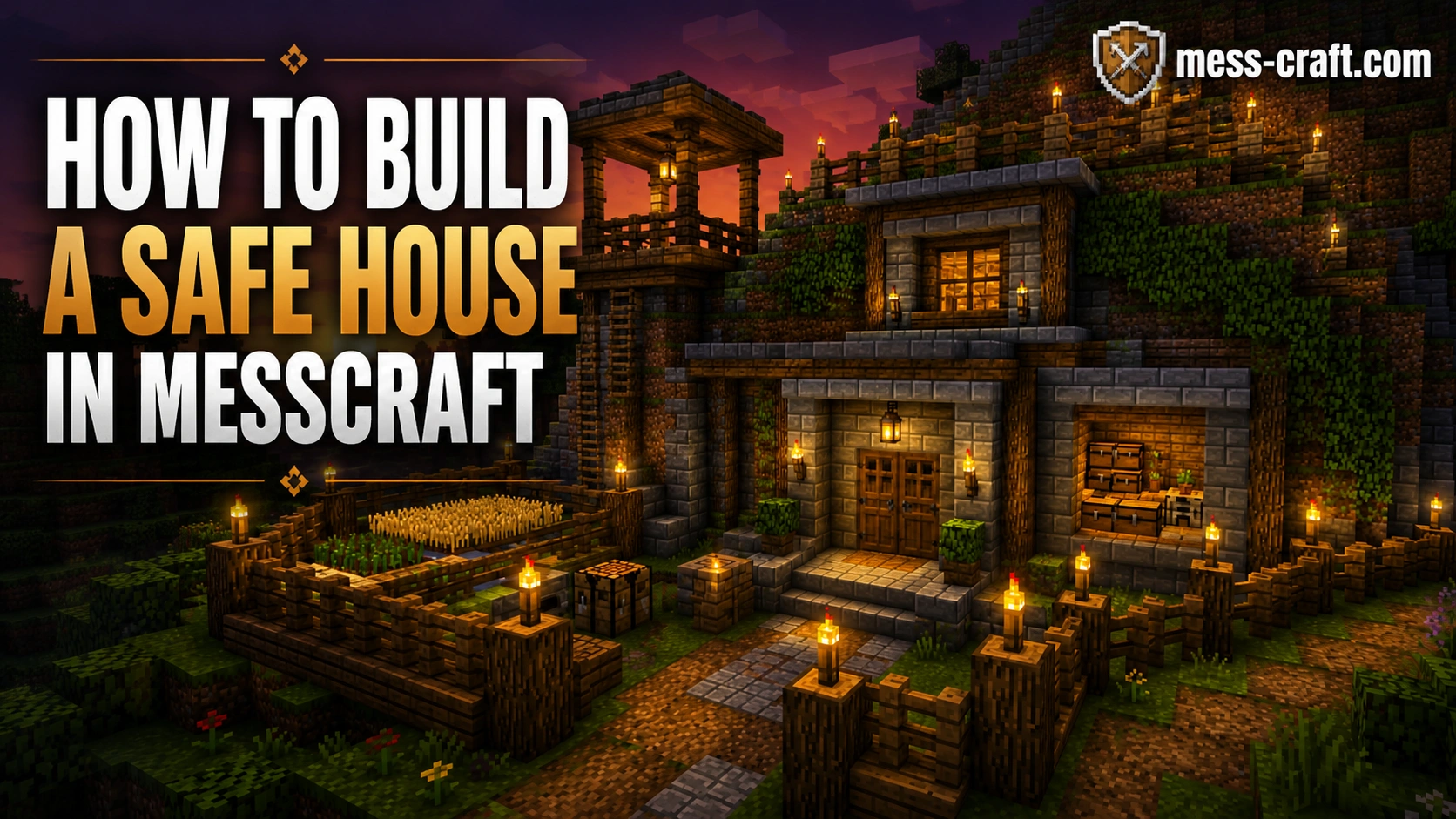 How to build a safe house in messcraft