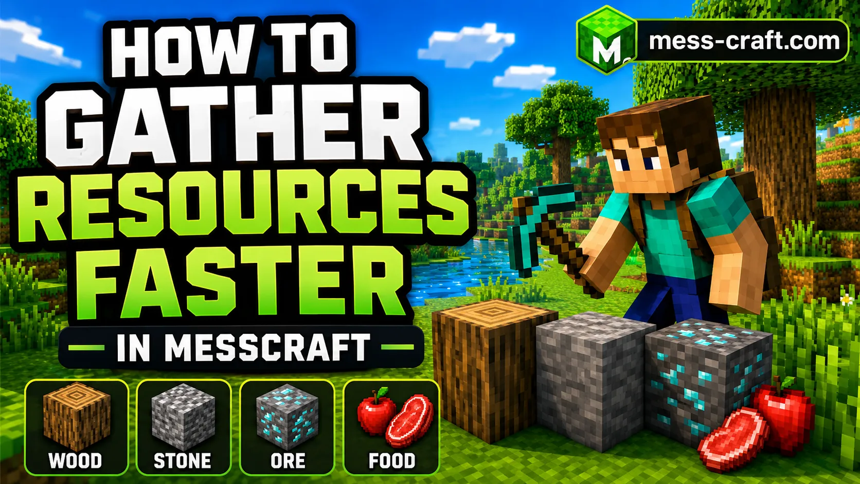 How to Gather Resources Faster in Messcraft