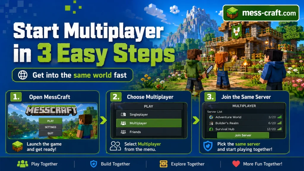 Multiplayer in 3 Easy steps