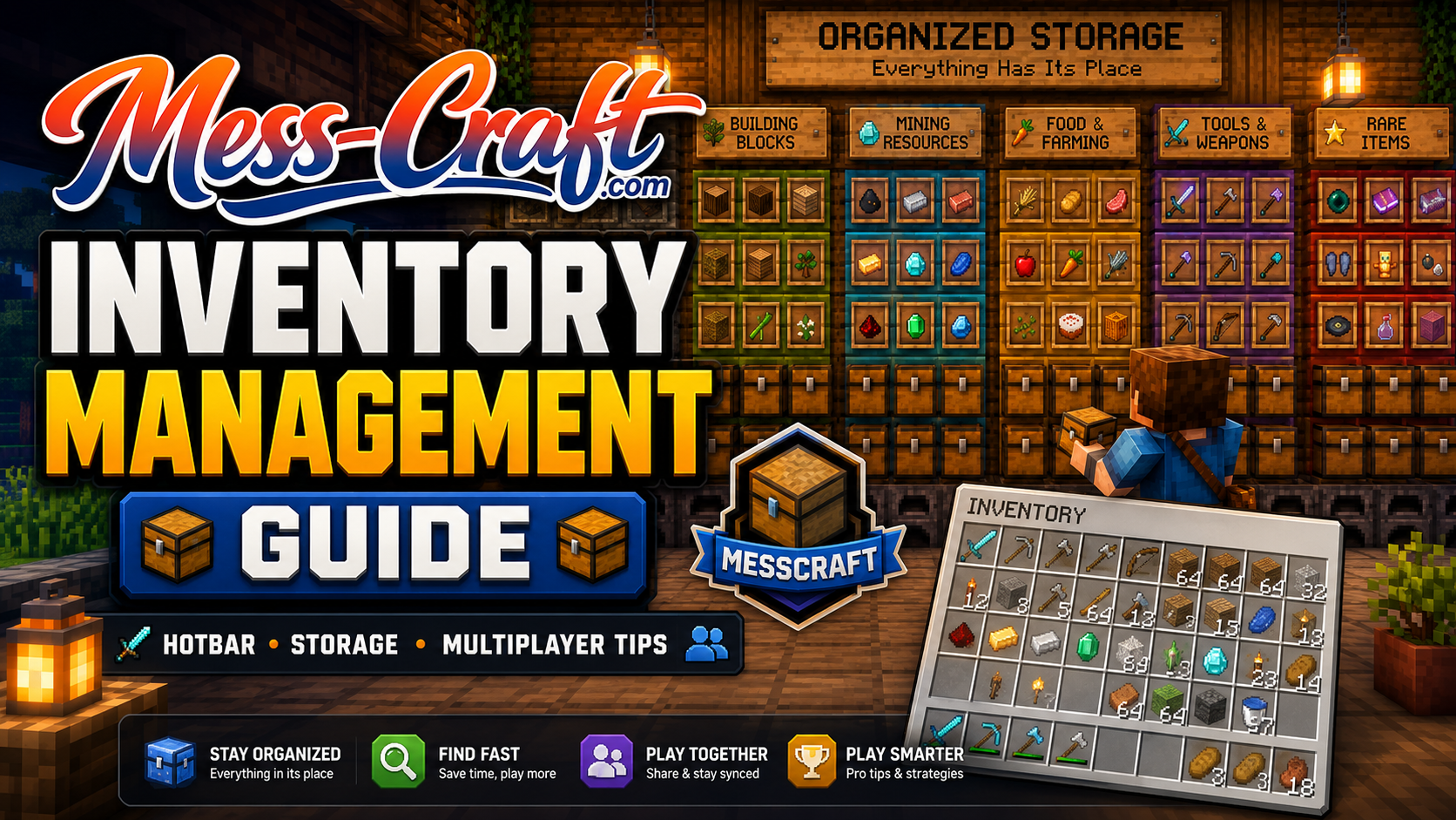 Inventory Management Guide for MessCraft