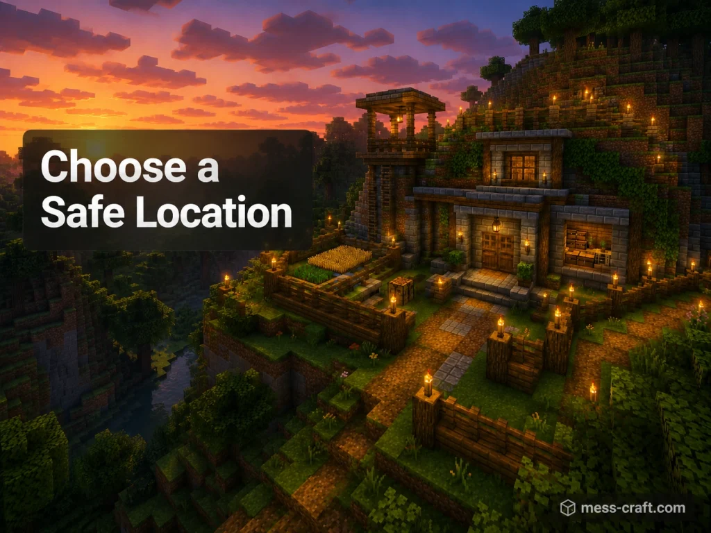 CHOOSE SITE SAFE LOCATION