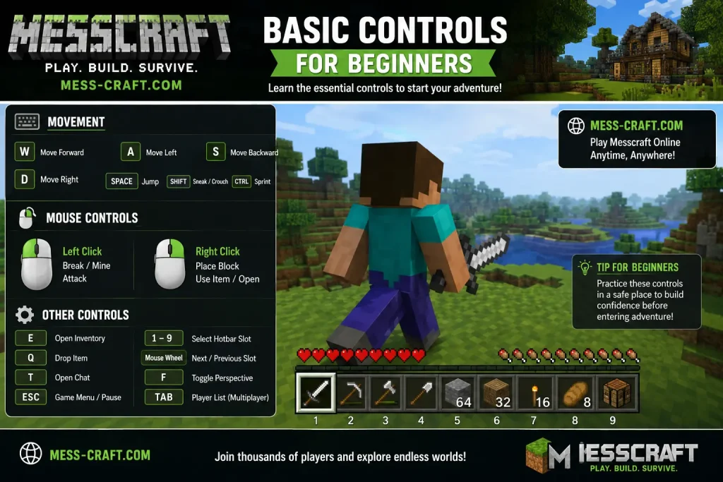 basic controls for begainers
