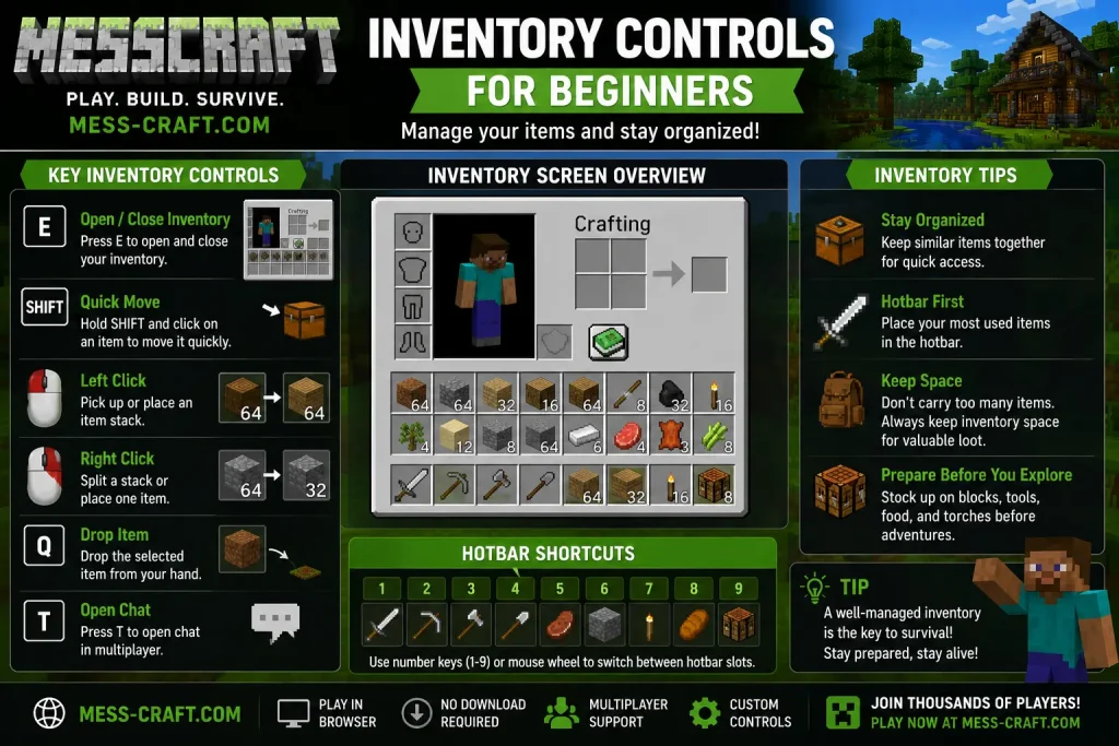 Messcraft Inventory