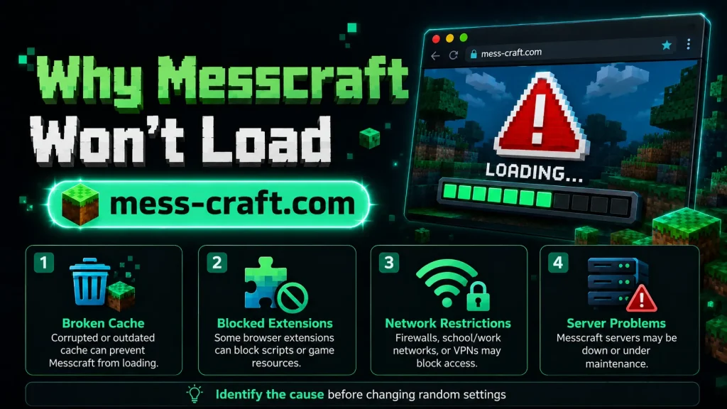 WHY Messcraft Wont Load