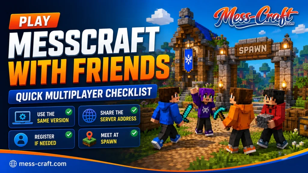 Messcraft Multiplayer with friends