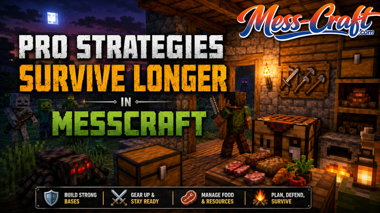 Pro Strategies Messcraft Survival