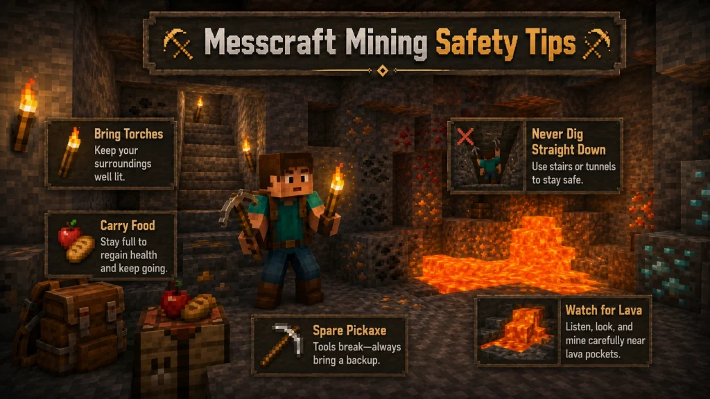 messcraft mining tips